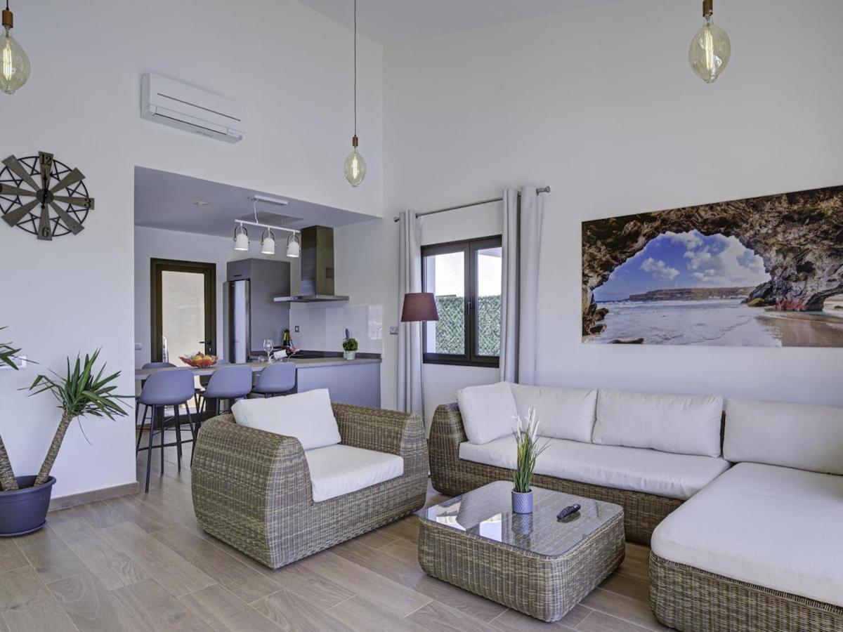 Villa El Molino piscina privada climatizada Caleta De Fuste Esterno foto