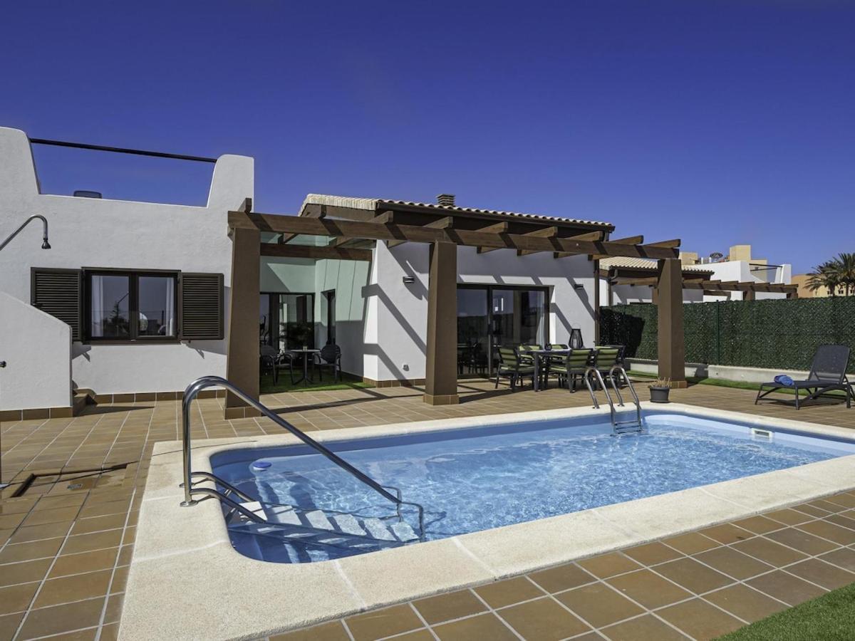 Villa El Molino piscina privada climatizada Caleta De Fuste Esterno foto
