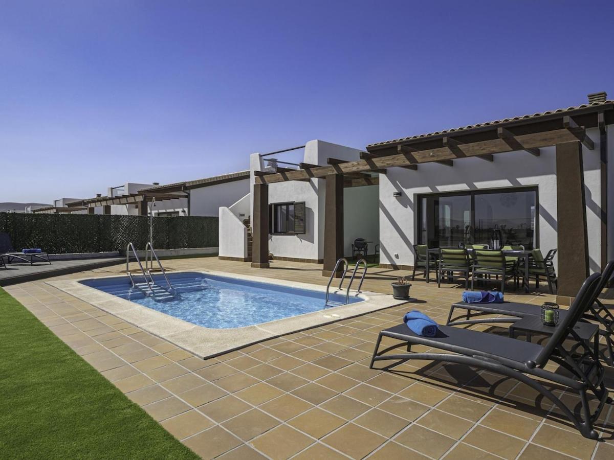 Villa El Molino piscina privada climatizada Caleta De Fuste Esterno foto