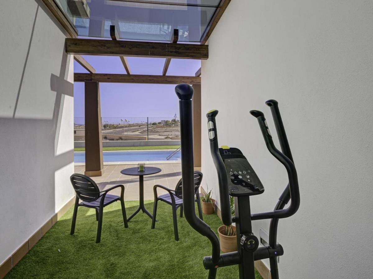 Villa El Molino piscina privada climatizada Caleta De Fuste Esterno foto
